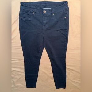 Maurices Women's Navy Skinny Pants
